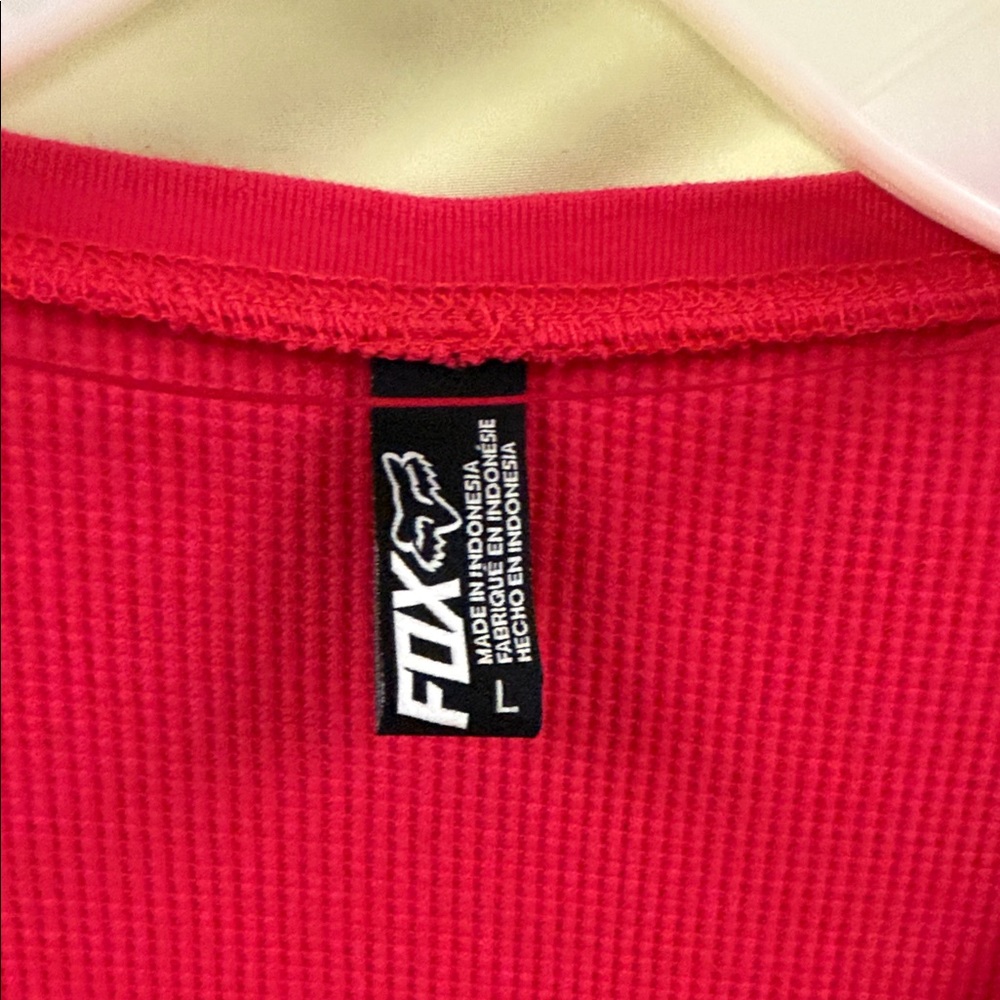 Fox Women's Vibrant Pink Long Sleeve Tee - Picture 2 of 3